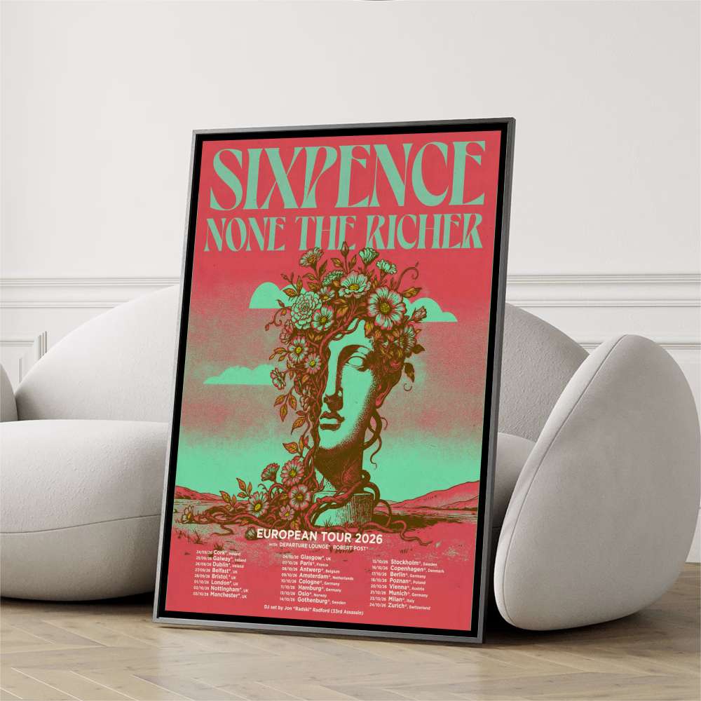 Sixpence None the Richer live tour poster 2026